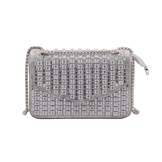 Classic Rhinestone Shoulder Bag