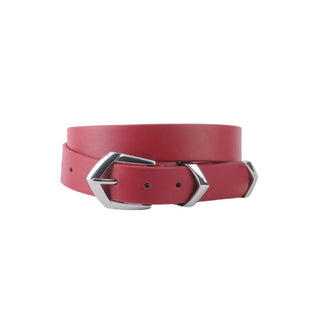 Boho Triangular Buckle Leather Belt Set