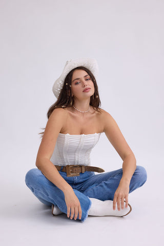 Rhinestone Rebel Statement Belt