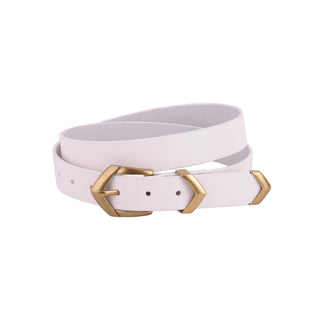 Boho Triangular Buckle Leather Belt Set - Belt - mostwantedusa