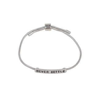 Never Settle Bracelet - Bracelet - mostwantedusa