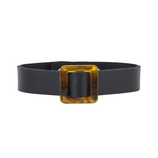 Square Resin Ornament Bracelet with Snap Closure - Bracelet - mostwantedusa
