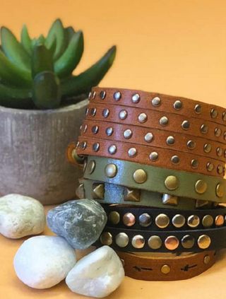 Studs and Grommets Bracelets