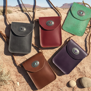 Leather Cellphone Crossbody