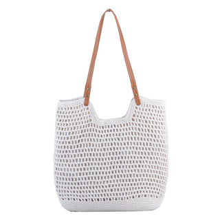 Woven Crochet Tote Bag