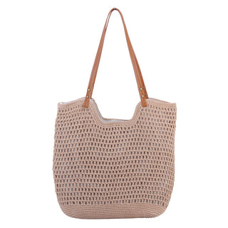 Woven Crochet Tote Bag