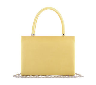 Sunshine Yellow Satin Bag