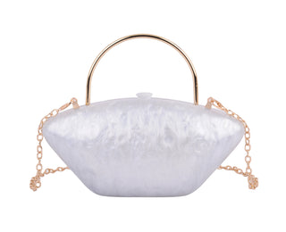 Marbled Acrylic Bag