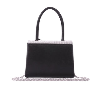 Rhinestone Bag Adorned with Bow