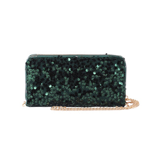 On Holiday Sequin Wallet