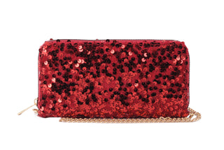 Holiday Sequin Wallet