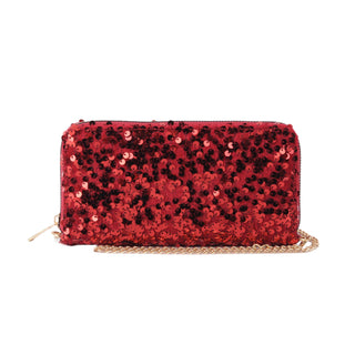 On Holiday Sequin Wallet