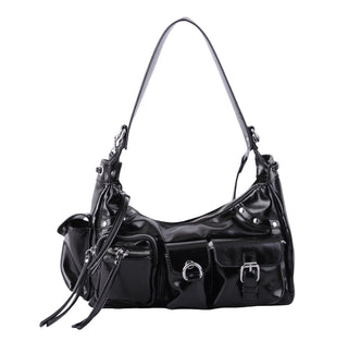 Patent Vegan Leather Runaway Bag