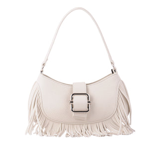 Baguette Bag with Western Fringe