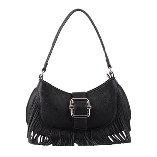 Baguette Bag with Western Fringe