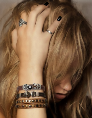 Skull Closure Bracelet