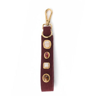 Lucky Charm Suede Keychain