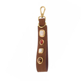 Lucky Charm Suede Keychain