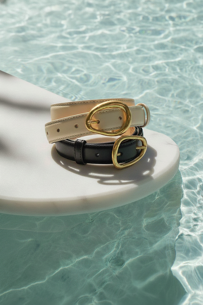 MOST WANTED Wide Woven Asymmetrical Buckle Belt Suede Belt with Asymmetrical Buckle | Most Wanted USA  main image 2