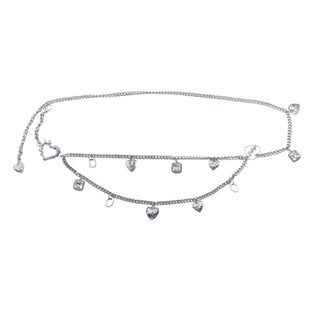 Layered Charm Chain Belt