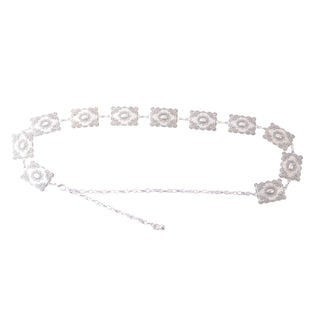 Ornate Rectangular Chain Belt