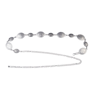 Alternating Mixed Sizes Concho Belt