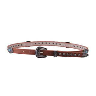 Boho Bella Turquoise Skinny Belt