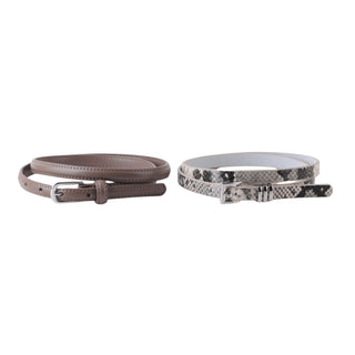 Two Belts, One Look: Animal Edition