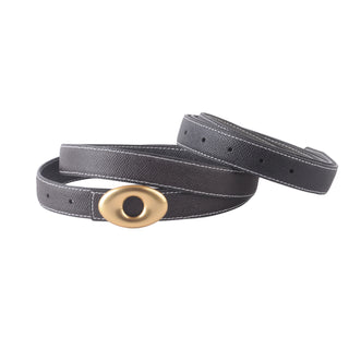 Reversible Belt with Oval Buckle