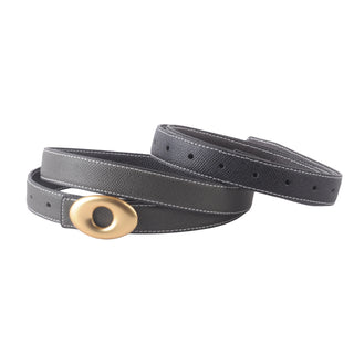 Reversible Belt with Oval Buckle