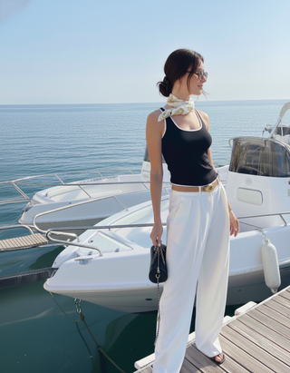 Reversible Belt with Oval Buckle