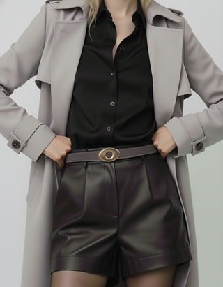 Reversible Belt with Oval Buckle