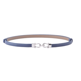 Adjustable Belt with Silver Buckle