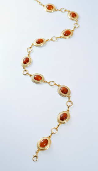 Fire Jewel Chain Belt