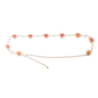 Fire Jewel Chain Belt