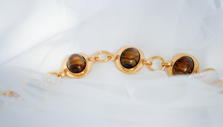 Gold Earthstone Chain Belt