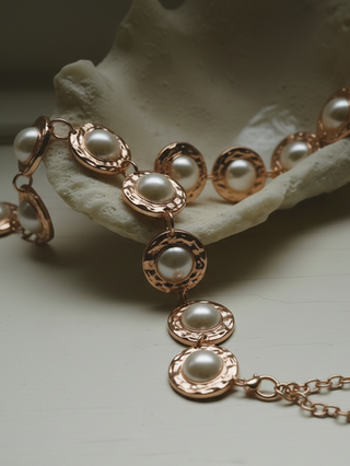 Princess of the Pearl Gold Chain Belt