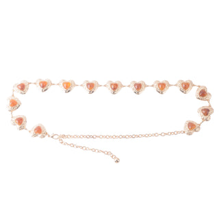 Heart of Gold Chain Belt