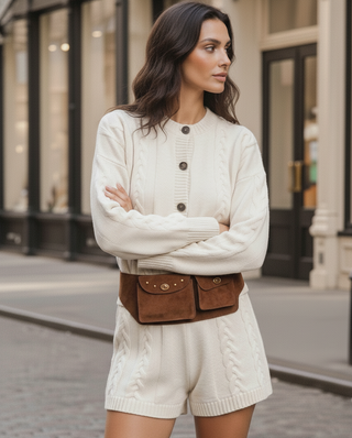 Gemma Gemstone Embellished Belt Bag