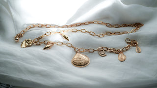 Golden Seashells Chain Belt - Ships July 21st