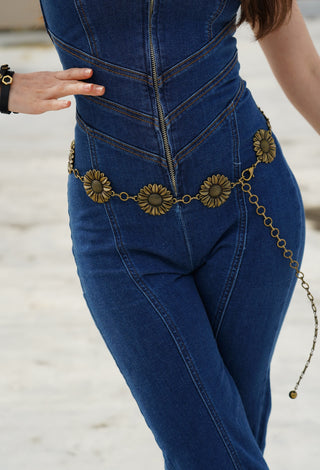 Sunflower Concho Belt