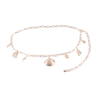 Golden Seashells Chain Belt - Ships July 21st