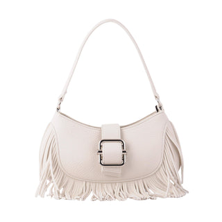 Baguette Bag with Western Fringe - Handbag - mostwantedusa