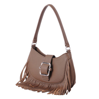 Baguette Bag with Western Fringe - Handbag - mostwantedusa