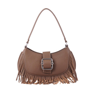 Baguette Bag with Western Fringe - Handbag - mostwantedusa