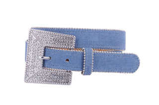 Boho Rhinestone Buckle Belt - Belts - mostwantedusa