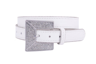 Boho Rhinestone Buckle Belt - Belts - mostwantedusa