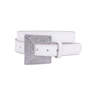 Boho Rhinestone Buckle Belt