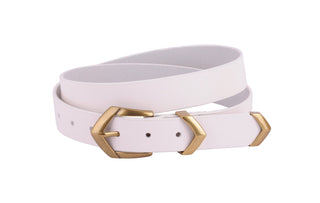 Boho Triangular Buckle Leather Belt Set - Belt - mostwantedusa