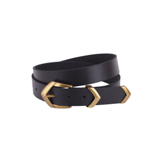 Boho Triangular Buckle Leather Belt Set - Belt - mostwantedusa